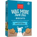 Cloud Star Wag More Bark Less Grain-Free Oven Baked with Smooth Aged Cheddar Dog Treats, 14-oz box
