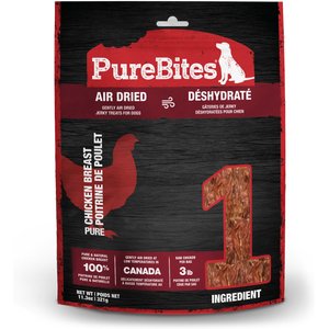 PureBites Chicken Jerky Gently Dried Dog Treats, 11.3-oz bag