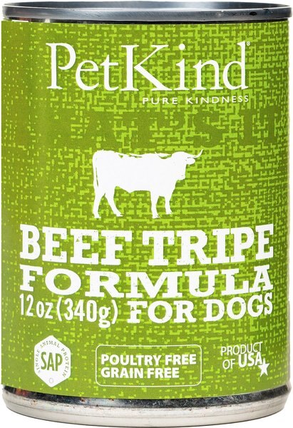 PetKind That's It! Beef Tripe Grain-Free Canned Dog Food, 12.8-oz, case of 12 slide 1 of 2