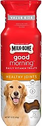 Milk-Bone Good Morning Healthy Joints Daily Vitamin Dog Treats, 15-oz bottle