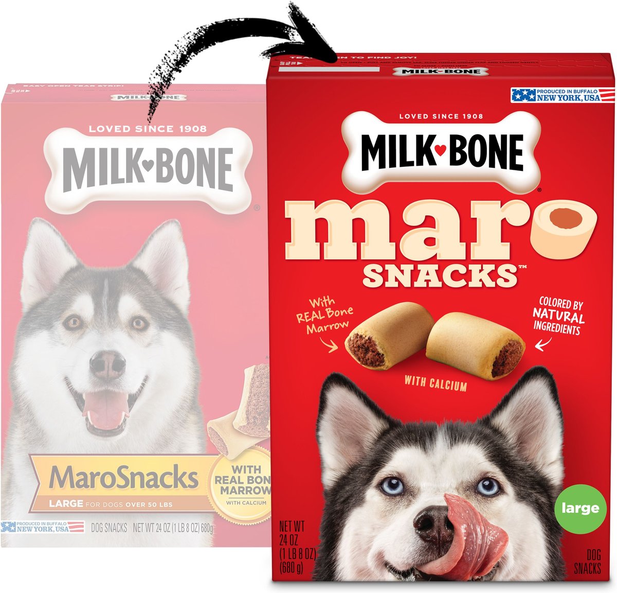 Milk bone marosnacks store large