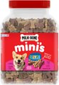 Milk-Bone Mini's Flavor Snacks Beef, Chicken & Bacon Flavored Biscuit Dog Treats, 36-oz tub