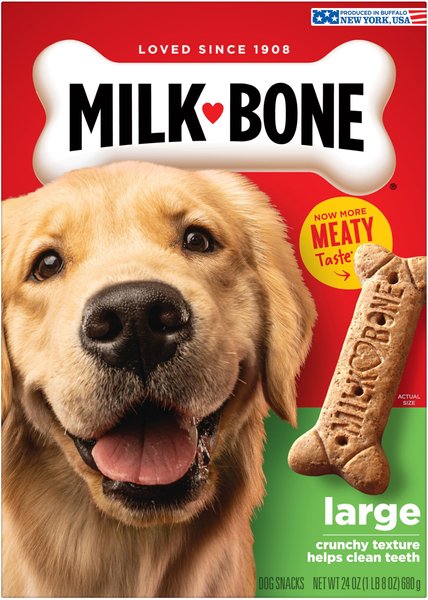 Milk-Bone Original Large Biscuit Dog Treats, 24-oz box slide 1 of 10