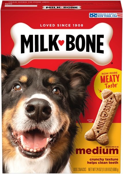 Milk-Bone Original Medium Biscuit Dog Treats, 24-oz box slide 1 of 10