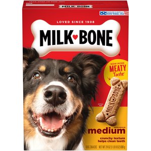 Milk-Bone Original Medium Biscuit Dog Treats, 24-oz box
