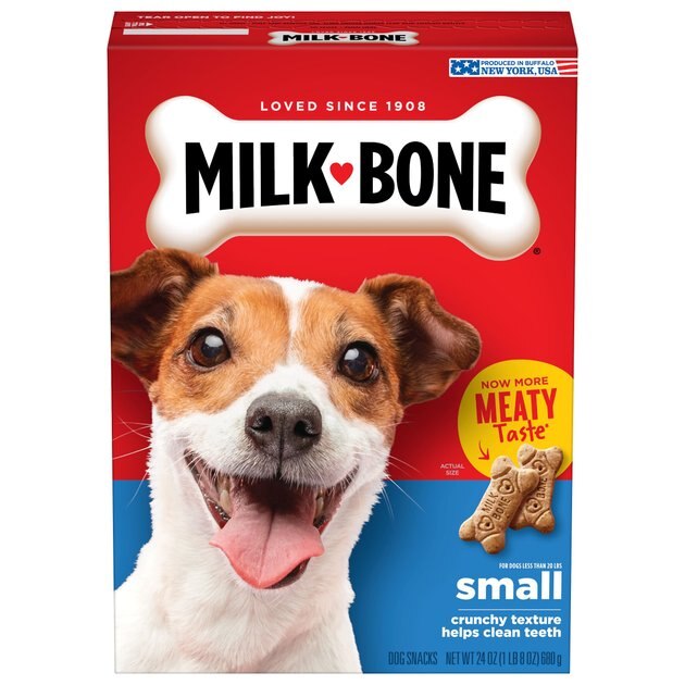 MILKBONE Original Small Biscuit Dog Treats, 24oz box
