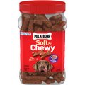 Milk-Bone Soft & Chewy Beef & Filet Mignon Recipe Dog Treats, 25-oz tub