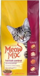 Meow Mix Hairball Control Dry Cat Food, 6.3-lb bag