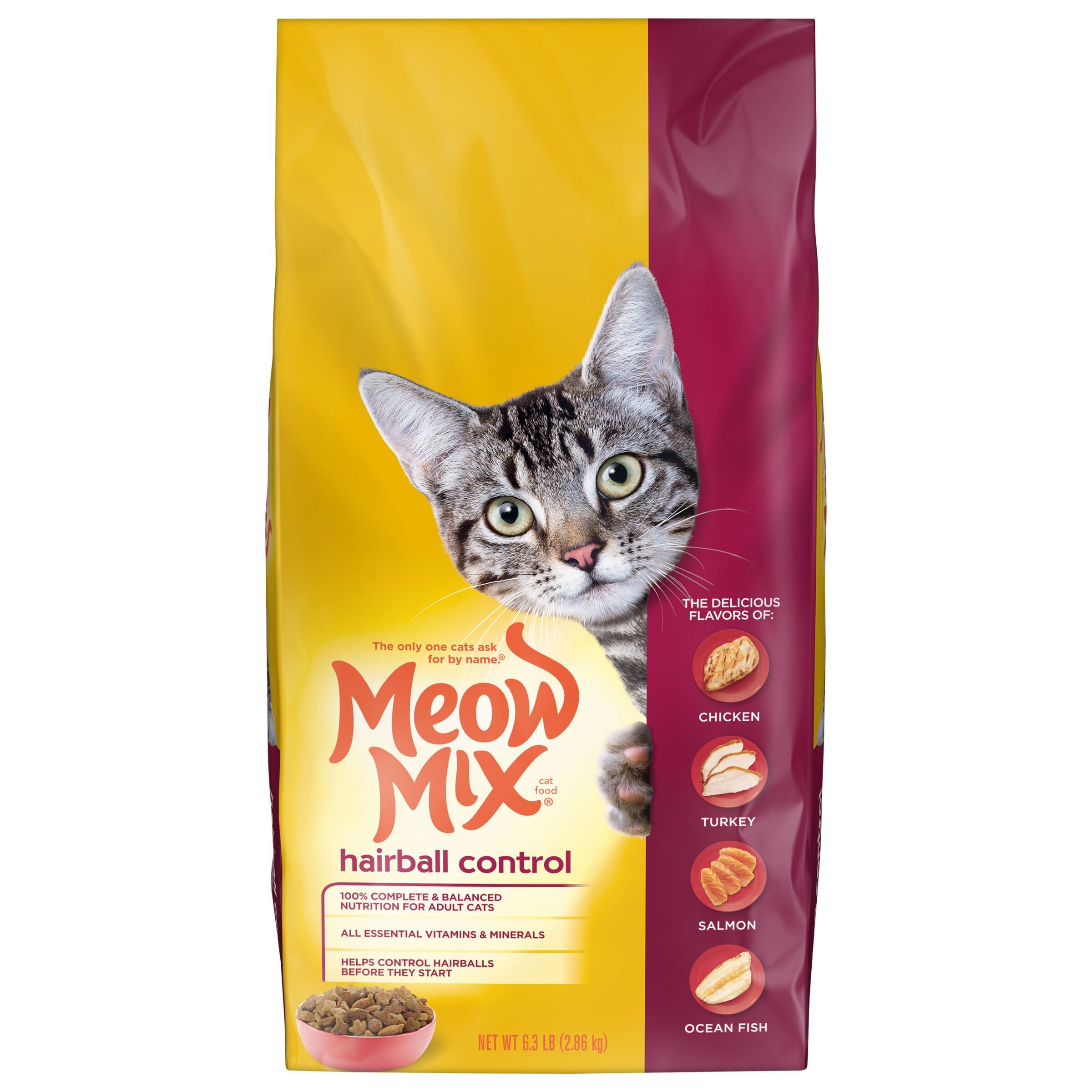 Hairball cat food reviews sale