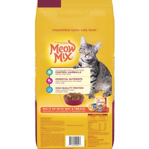 Meow Mix Hairball Control Dry Cat Food, 6.3-lb bag