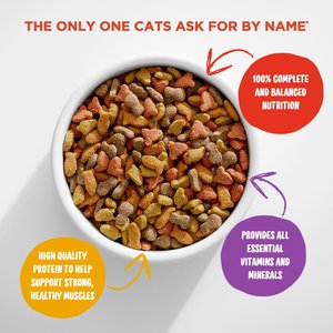 Meow Mix Original Choice Dry Cat Food, 22-lb bag